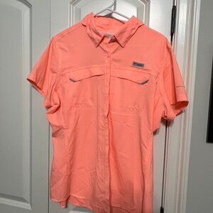 Columbia OMNI-SHADE XL fishing sun boating shirt